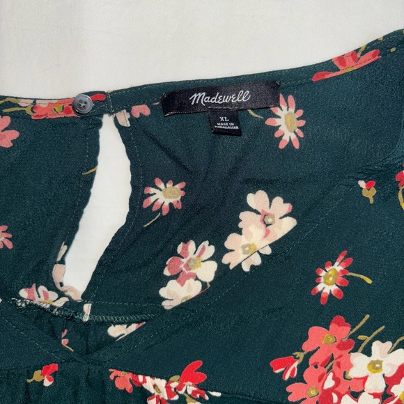 Madewell Rhyme Top in Spruce Blooms - Picture 6 of 8